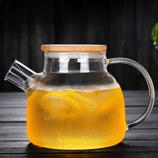 Insliving 耐熱玻璃茶壺, 1L, 1個