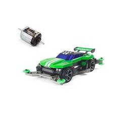 Tamiya Hexagonite MA Mini Car 18653 + Atomic Tuned 2 Motor PRO 15489, 混色, 1套