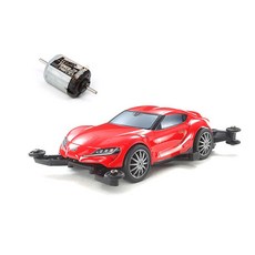 TAMIYA 田宮 1/32 TOYOTA GR Supra MA 迷你四驅車 18655 + Atomic Tuned 2 Motor PRO 15489, 混合色, 1套