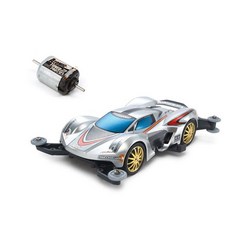 타미야 Mad Laser MA 미니카 18648 + Atomic Tuned 2 Motor PRO 15489, 혼합색상, 1세트