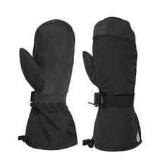 NAYASTYLE 冬季用連指防寒手套 DJRO-17-3, 黑色