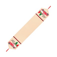 聖誕派對裝飾桌旗 Q11, 類型1, 33 x 183 cm