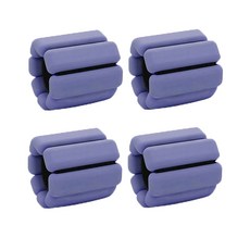 WINAIR 防水材質矽膠條負重手環 4入, 紫色, 0.45kg
