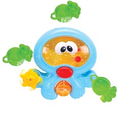 遊樂場太空旅行魚旋轉沐浴玩具 xinglo8819, 混色