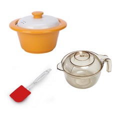 RANGE MATE Mini Cooker Microwave Cooker Pro 2 套組, 混色, 1套