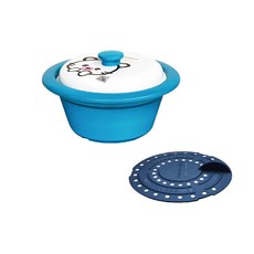 RANGE MATE 魔力微波遠紅外線烹飪鍋, 藍色, 1個