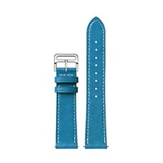 갤럭시 워치 기어 액티브 시계줄 싱글투어 레더밴드 22mm, 블루 그린