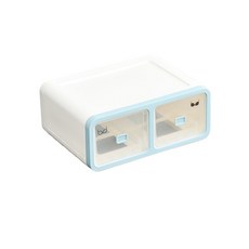 따니네 블럭형 양말 속옷정리함 8칸형 블루 SNH006, 1개