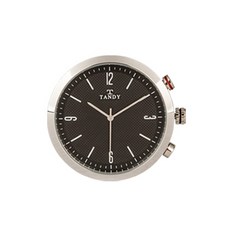 TANDY Royal 車用內裝時鐘 阿拉伯數字時標 黑色, 1個, 阿拉伯數字時標 - 黑色