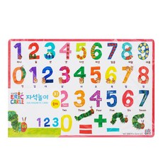 B&C艾力克·卡爾木板磁鐵 數字, 混色