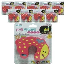 ange 防夾手安全防夾門檔 魚款, 混色, 10入