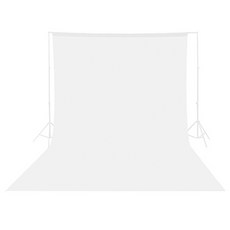 攝影背景布 2*3m 白色, 單品, 1個