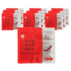 강고집 다시팩 매운맛 15g x 5p, 75g, 10개