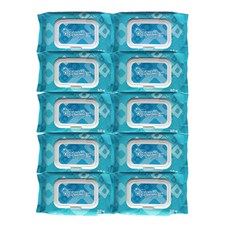 Laurenhills 掀蓋式濕拖把清潔布 30抽, 10個