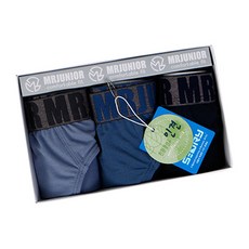 Mrjunior 男童用人造絲三角褲 Predic 學生三角內褲 3件組