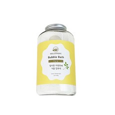 밀키퐁 버블배스 유아 입욕제 퓨어, 450g, 1개
