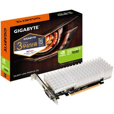 기가바이트 지포스 GT1030 UD2 D5 2GB 팬리스 그래픽카드 피씨디렉트