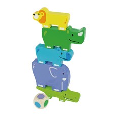 beleduc 動物堆疊積木, 混和顏色, 1套