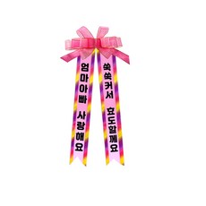 소형 화환, 2여기체+6엄마아빠사랑해요쑥쑥커서효도할께요, 1개