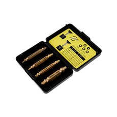 VALUE 螺栓拔除器 反向牙攻 4件組 40002, 1套