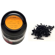 Innotime 石膏板用雙刃螺絲 黑色 3.5 x 25mm 1366, 100個