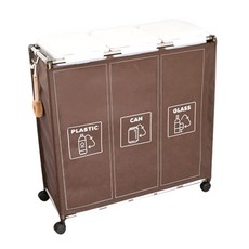 HOMESWELL 資源回收收納箱 3入, 1個