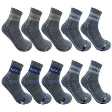 Breeze男款短筒登山襪 10雙, 隨機發貨