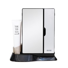 유토렉스 거울도어 전신형 칫솔살균기, UTC-80SM, 블랙
