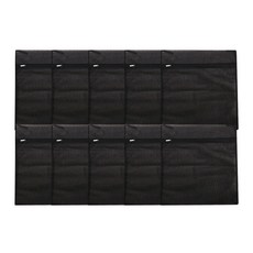 Market Gamsung 黑白網眼洗衣袋 黑色 60 x 60 cm, 1入, 10個