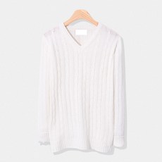 Jhstyle 男款麻花紋V領針織上衣 CWROK274