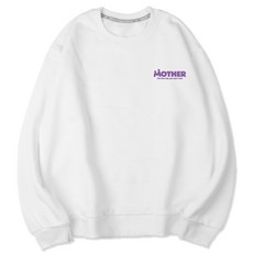 VENHIT MOTHER字樣寬鬆刷絨長袖上衣