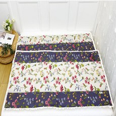 briller 花朵圖案沙發坐墊