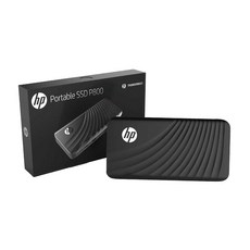 hp 攜帶式外接式Thunderbolt 3 SSD固態硬碟 P800, 1TB, 黑色的