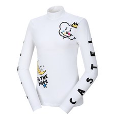 까스텔바작 여성용 카툰 베이스레이어 티셔츠 BG9FTL501