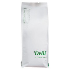 COFFEE DIVINE Brillare花果香綜合深城市烘焙咖啡豆, 未研磨, 1kg, 1包