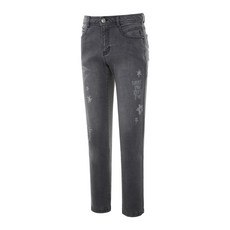 까스텔바작 남성용 유니크 프린트 데님 팬츠 BG9FPT005