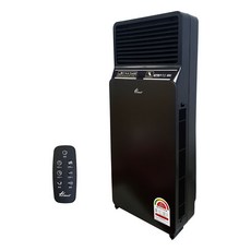 한일전기 블랙라벨 슬림형 리모컨형 PTC 세라믹 전기온풍기, HEF-3360R-BT, 혼합색상