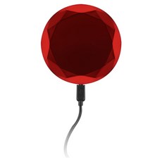 브리츠 고속 무선 충전기 BZ-T7 WC, 레드, 1개