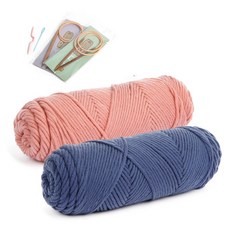 brand yarn 針織圍巾披肩DIY套組, 1組, K（21號、23號）