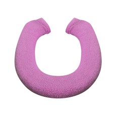 素色絨毛馬桶蓋套, 01號, 1入