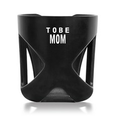 TOBEMOM 推車杯架, 黑色, 1入
