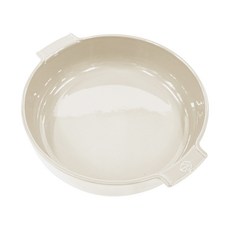 PEUGEOT Appolia 陶瓷圓形烘焙烤盤 34cm, 奶油白, 1個