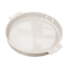 PEUGEOT 아폴리아 세라믹 타르트 오븐접시 30cm, 크림, 1개