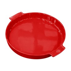 PEUGEOT 아폴리아 세라믹 타르트 오븐접시 30cm, 레드, 1개