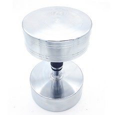 三重鍍鉻啞鈴, 15公斤, 力量啞鈴 B