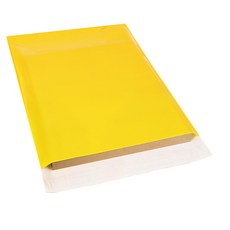 Damda LDPE快遞包裝袋 Kakao黃色, 100個