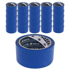 Woolim 重包裝彩盒膠帶, 50個, 藍色