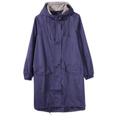 日常時尚釣魚雨衣 Y05, 海軍藍