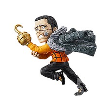 CRANEKING One Piece World Collectible Wallcall WCF Relay Vol 2 鱷魚公仔, 1個