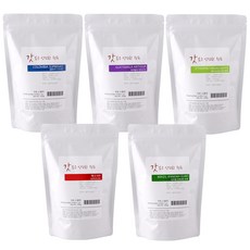 Thesoulbean 哥倫比亞咖啡豆+衣索比亞咖啡豆+肯亞咖啡豆+瓜地馬拉咖啡豆+巴西依帕內咖啡豆, 無研磨咖啡豆, 1kg, 1組